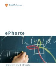 ephorte kompendium.pdf - Brukerstøtte