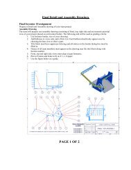 Final Detail and Assembly Drawings - MAELabs UCSD