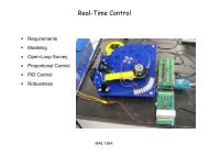 Real-Time Control Lecture - MAELabs UCSD