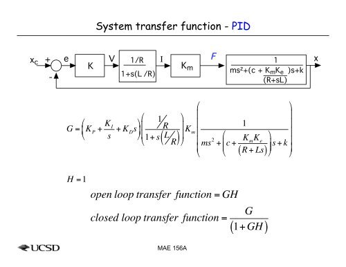 Control Basics - MAELabs UCSD