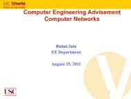 Master of Science in Electrical Engineering (Computer Networks)