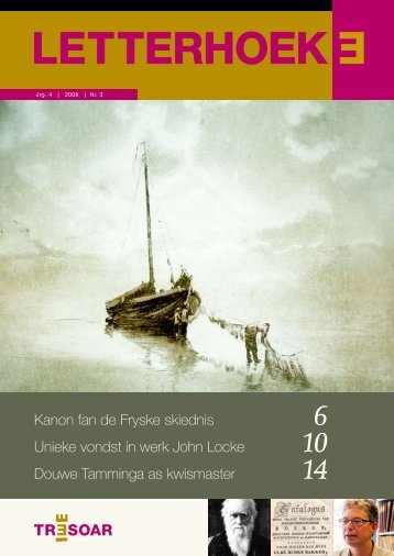 Kanon fan de Fryske skiednis Unieke vondst in werk John ... - Tresoar