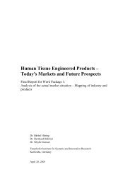 Human Tissue Engineered Products – Today's Markets and ... - agrilife