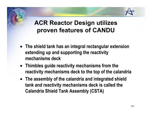 ACR Reactor and Fuel Handling - Bill Garland's Nuclear ...