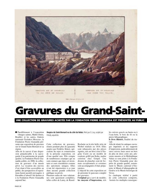 Giannada 48pp (juin 2005) (Page 1) - Le Nouvelliste