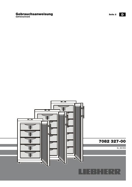 Gebrauchsanweisung - Liebherr