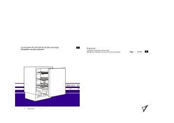 7081 812 - 01 Consignes d'utilisation et de montage ... - Liebherr