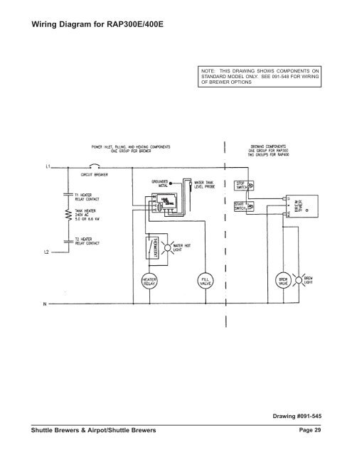 Coffee Maker Wiring Diagram Collection
