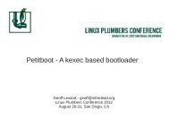 Petitboot - Linux Plumbers Conference 2013
