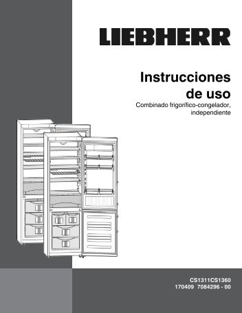 Instrucciones de uso - Liebherr