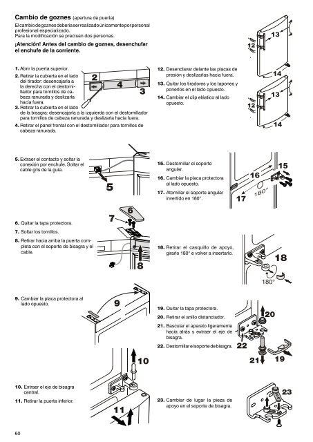 Instrucciones de manejo - Liebherr