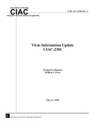 Macro Virus Table - Defense Technical Information Center