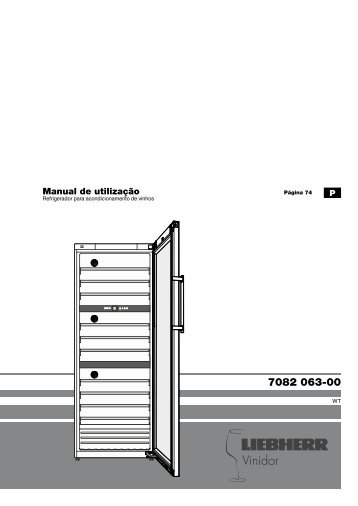 Manual de utilização - Liebherr