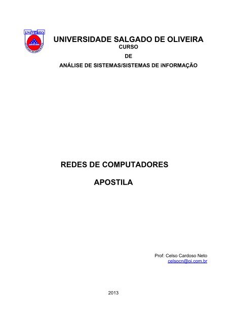 apostila de redes 2013.pdf - Celso Cardoso Neto