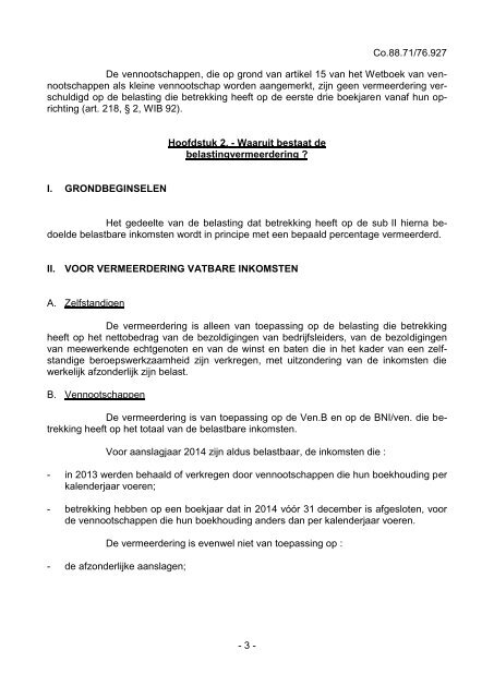 Voorafbetalingen - Aanslagjaar 2014 - Fiscus.fgov.be