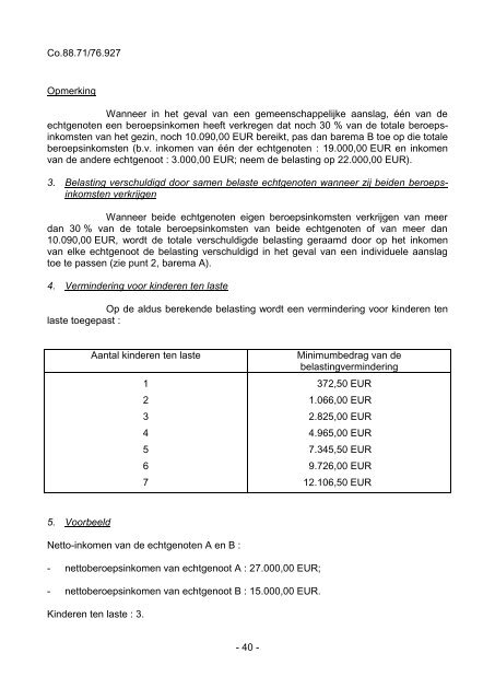 Voorafbetalingen - Aanslagjaar 2014 - Fiscus.fgov.be