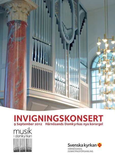 Härnösands domkyrka 9 september 2012 (pdf) - Sveriges Radio