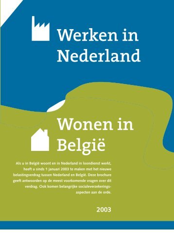 Wonen in Belgie_Werken in Nederland - Fiscus.fgov.be
