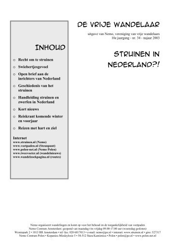 thema Struinen in Nederland?! - Nemo