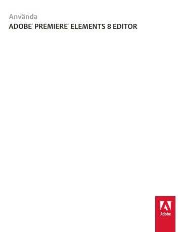 Adobe Premiere Elements 8 (PDF)