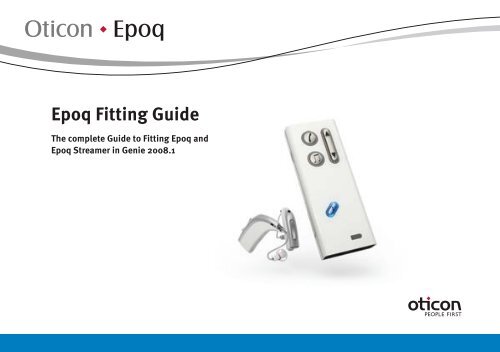 Epoq Fitting Guide - Oticon