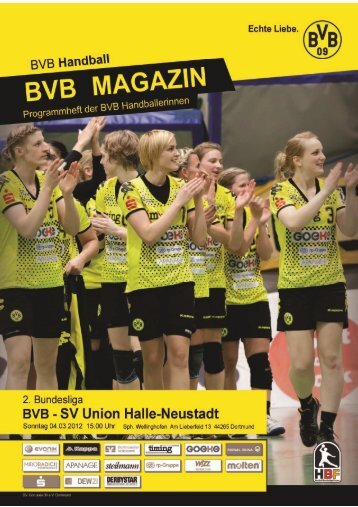 SV Union Halle-Neustadt - Borussia Dortmund Handball