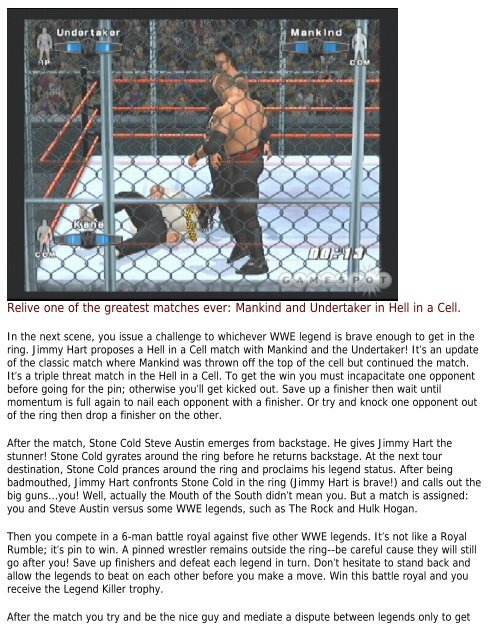 WWE SmackDown! vs. Raw Game Guide - Walmart