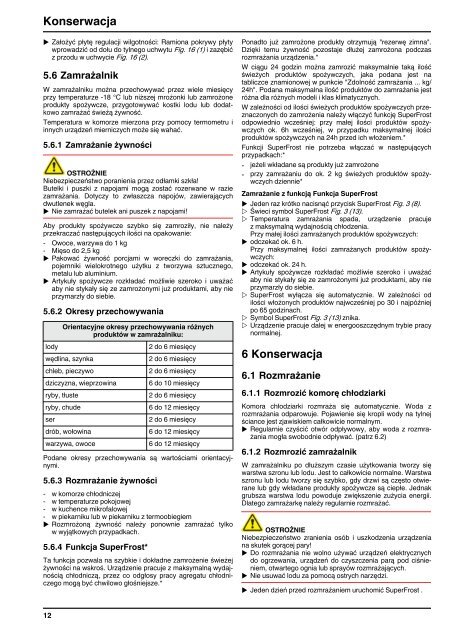 Instrukcja obsługi i montażu 080611 7085172 - 01 - Liebherr