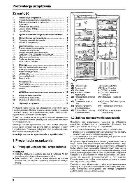 Instrukcja obsługi i montażu 080611 7085172 - 01 - Liebherr