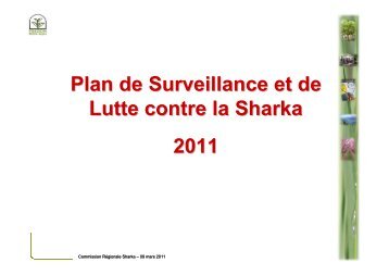 Plan de Surveillance et de Lutte contre la Sharka 2011