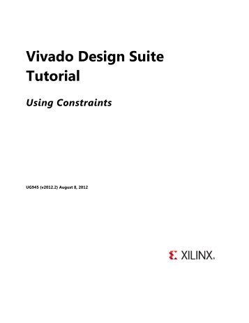 Vivado Design Suite Tutorial - Xilinx