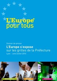 L'Europe s'expose sur les grilles de la Préfecture - DRAAF Rhône ...