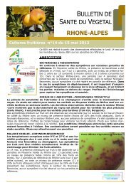 BSV_RA_Arbono14du15052012 - DRAAF Rhône-Alpes