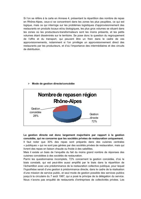 Analyse des freins et facteurs de reussite - DRAAF Rhône-Alpes