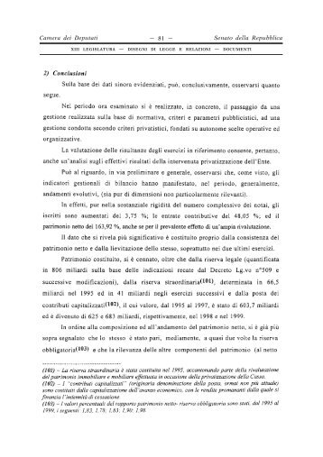 disegni di legge e relazioni — documenti - XIII Legislatura - Camera ...