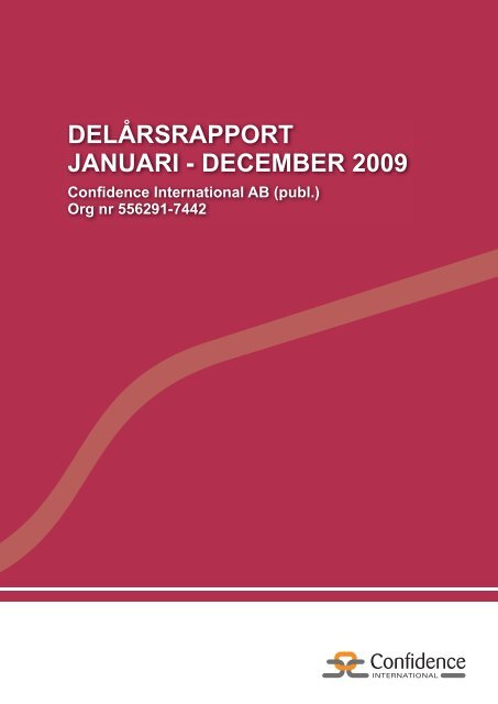 Kvartalsrapport Q4-2009.indd - Cision