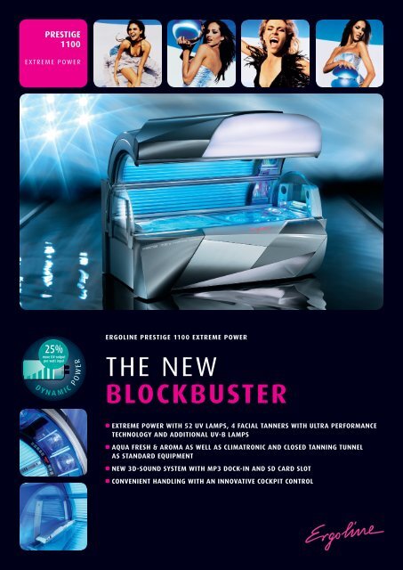 tHe NeW BLOCKBUSTER - JK-International GmbH