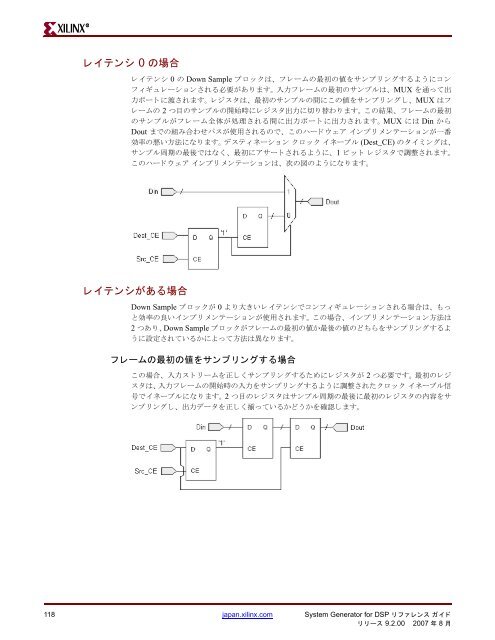 System Generator for DSP リファレンス ガイド - Xilinx