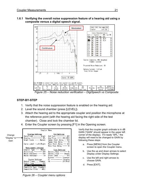 Using the FONIX 7000 to Verify Coupler and Real-Ear Performance ...