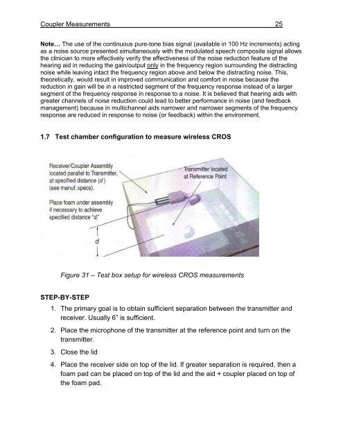 Using the FONIX 7000 to Verify Coupler and Real-Ear Performance ...