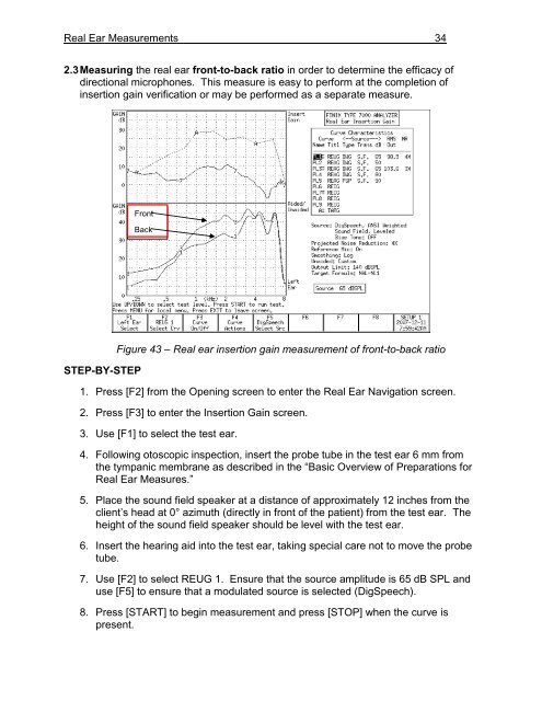 Using the FONIX 7000 to Verify Coupler and Real-Ear Performance ...