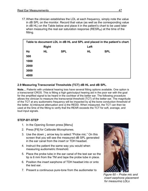 Using the FONIX 7000 to Verify Coupler and Real-Ear Performance ...