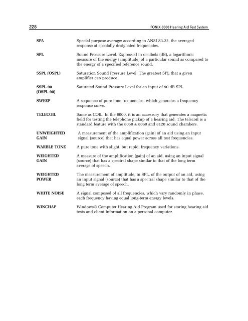 FONIX® 8000 - Frye Electronics