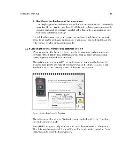 FONIX® 8000 - Frye Electronics