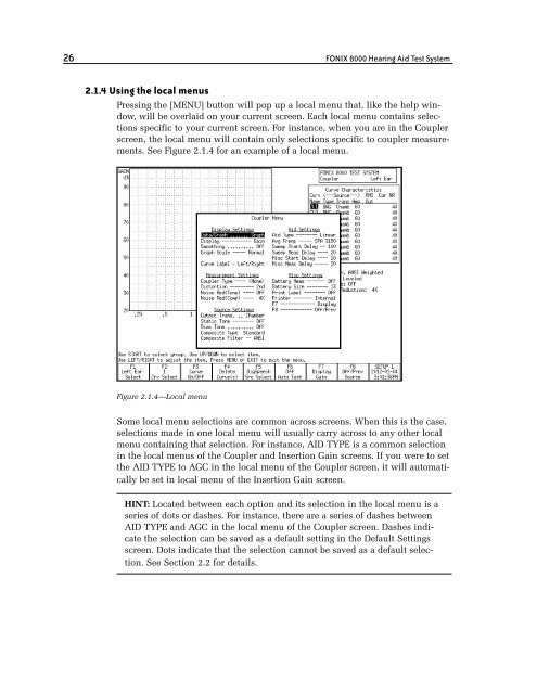 FONIX® 8000 - Frye Electronics