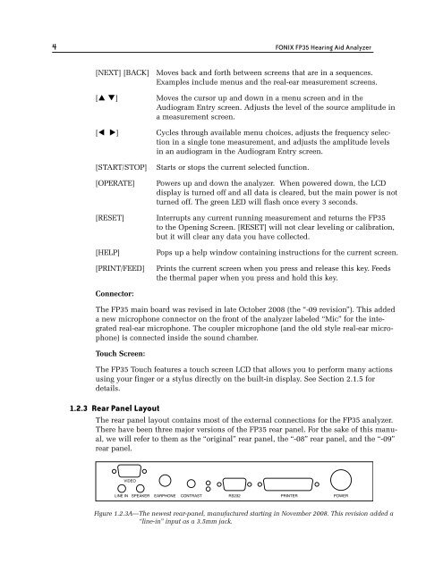 FONIX® FP35 Touch - Frye Electronics