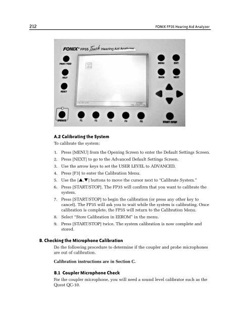 FONIX® FP35 Touch - Frye Electronics