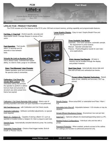 FC20 Fact Sheet.pub