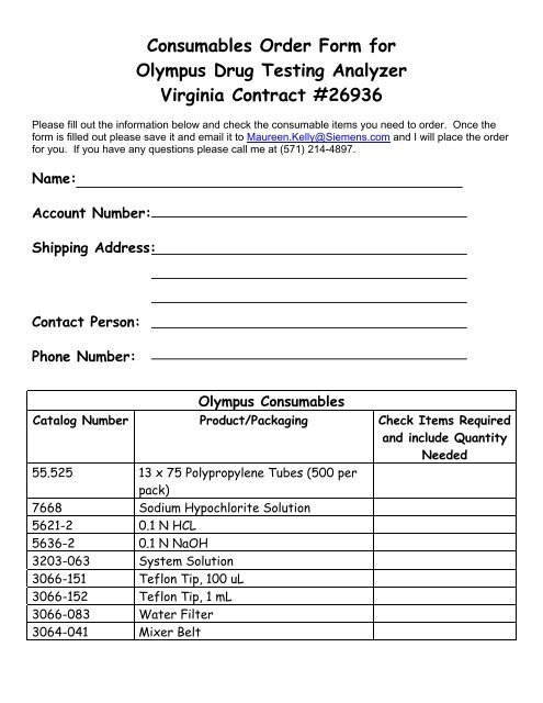 Division of Purchases and Supply - Commonwealth of Virginia