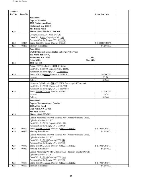 Notice of contract renewal - Division of Purchases and Supply ...